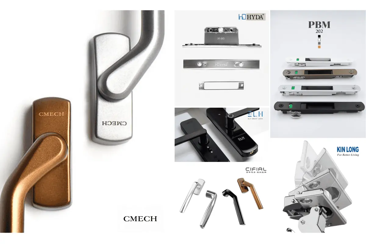 Choose 7 Essential Aluminum Door and Window Accessories for Professional Technicians | SGQ Khlong Sam