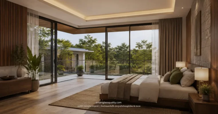 เลือกกระจกสีอะไรให้บ้านไม่ร้อน แยกตามทิศแดด | SGQ