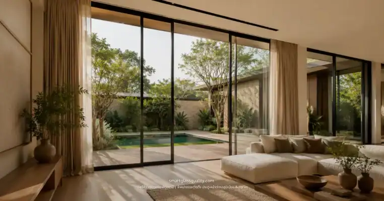 Large-Panel Aluminum Sliding Glass Doors for Modern Homes | SGQ
