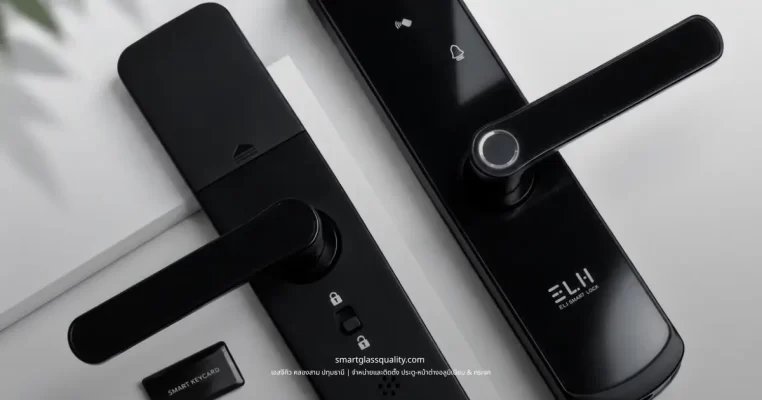 ติด Digital Door Lock กับประตูอลูมิเนียม SGQ คลองสาม
