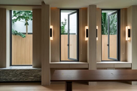 ผลงานติดตั้ง Habitat Nonthaburi อลูมิเนียม-กระจก โดยเอสจีคิว คลองสาม